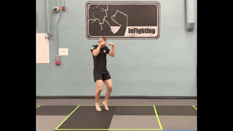 ritchieyip giphygifmaker kickboxing 1212 running and hitting GIF