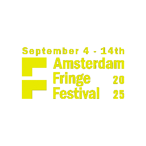 Aff2025 Sticker by AmsterdamFringeFestival