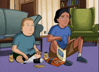 King Of The Hill Popcorn GIF