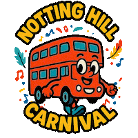 Notting Hill Bus Sticker by Transport for London
