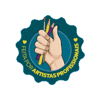 Artista Qualidade Sticker by Caricanecas