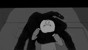 Scared Help Me GIF by CC0 Studios