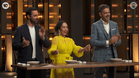 Andy Allen Clap GIF by MasterChefAU