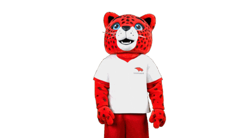 Leopard Sticker by American University of Sharjah