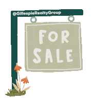 gillespierealtygroup real estate realtor for sale home for sale Sticker