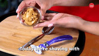 Shaving With Peanut Butter