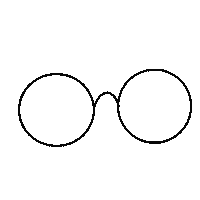 Glasses Brille Sticker by Mamamal3