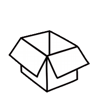 Doboz Sticker by Virágbuborék Műhely