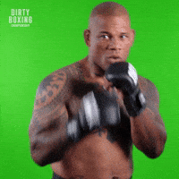Green Screen Boxing Gloves GIF by Dirty Boxing Championship