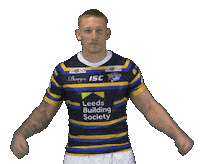 Macho Man Workout Sticker by Leeds Rhinos