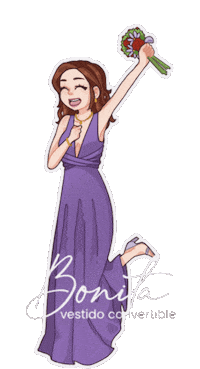 Yeih Sticker by Bonita Vestido Convertible