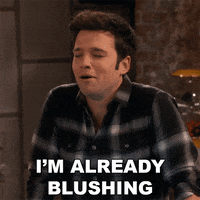 Blushing Nathan Kress GIF by Paramount+
