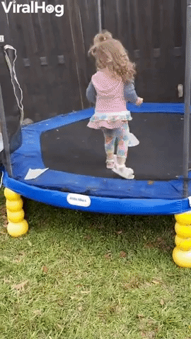 Toddler Bounces off of Slide