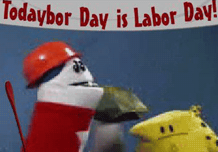 Labor Day Homestar Runner GIF