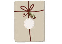 Natale Gift Box Sticker