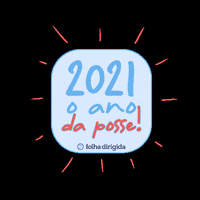 FolhaDirigida 2021 posse aprovacao concurso publico GIF