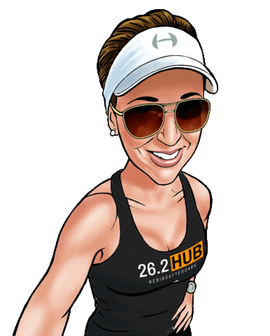 Runner Sticker by eBibs