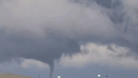 Funnel Cloud Spotted Over Airport in Ontario Amid Thunderstorms