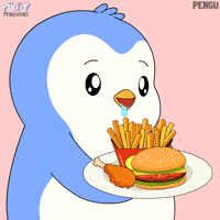 Hungry Penguin GIF by Pudgy Penguins