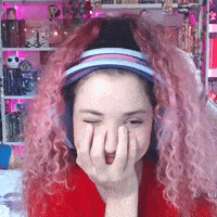 NathyTaLendo streamer livro ler louca GIF