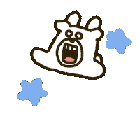 Dog Running Sticker by takadabear