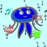 Happy Jellyfish GIF