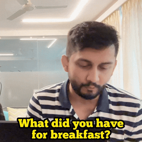 Breakfast Nashta GIF by Digital Pratik