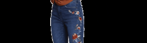 driftwood_jeans giphygifmaker flowers shopping jeans GIF