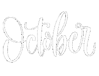 Halloween October Sticker