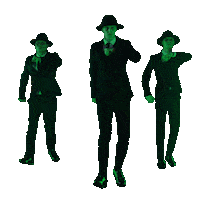 dileva dancing space area51 meninblack Sticker