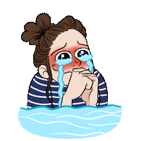 Sophielambda crying cry joy tears Sticker