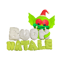 December Buon Natale Sticker by Creepz