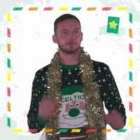 Celtic Fc Christmas GIF by Celtic Football Club