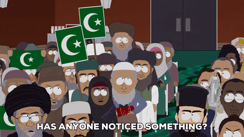 islam protest GIF by South Park 