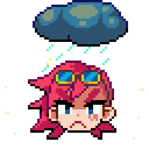 Unwind 8 Bit Sticker by League of Legends
