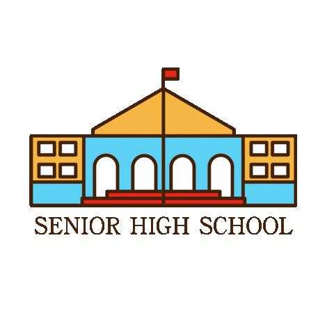 Boooooooooooom school student high school boooooooooom Sticker