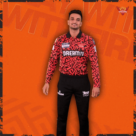 Salute Wicket GIF by SunRisers Hyderabad