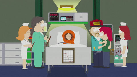 sad kenny mccormick GIF by South Park 