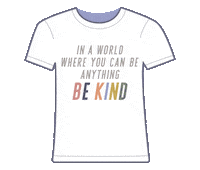 maurices kind kindness tee be kind Sticker