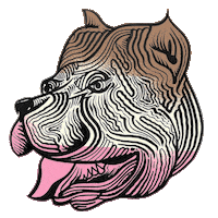 Dog Pitbull Sticker