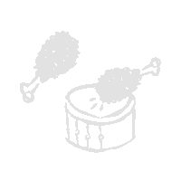 Drum Bass Musica Sticker by Burger King