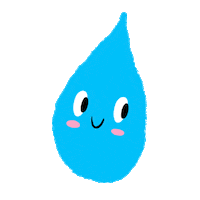 Water Waterdrop Sticker by Scoop and Scales