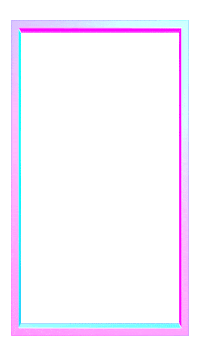 Frame Border Sticker by The Streamy Awards