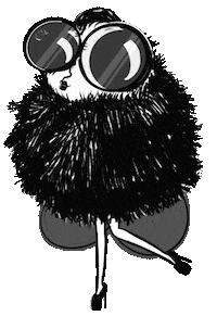Fashion Fly Sticker