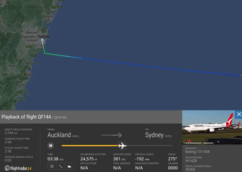 Qantas Flight Lands Safely on Single Engine After Issuing Mayday Call Over Tasman Sea