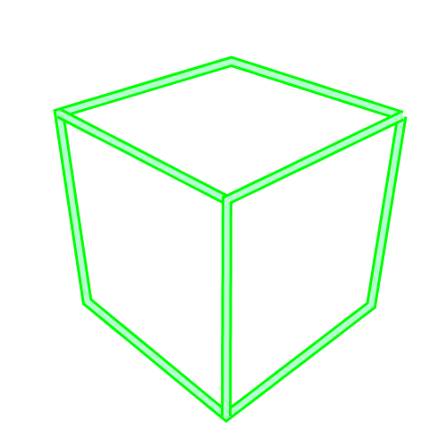 3D Blender Sticker