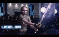 morphin sword scott pilgrim level up morphin GIF