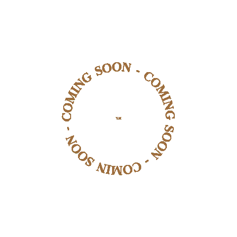 Coming Soon Gold Sticker by Y&M Home Creations