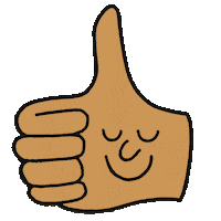 2020 Election Thumbs Up Sticker by No Labels