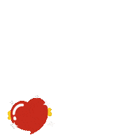 Yunssal love heart valentine event Sticker
